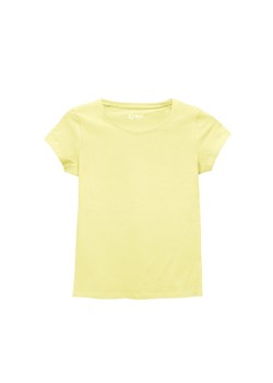 T-shirt damski dzianinowy- żółty ze sklepu 5.10.15 w kategorii Bluzki damskie - zdjęcie 169717218