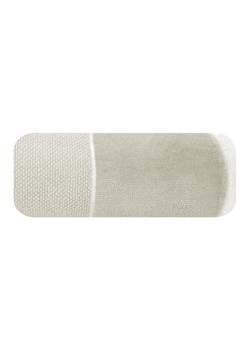 Beżowy ręcznik 50x90 cm z ozdobnym pasem ze sklepu 5.10.15 w kategorii Ręczniki - zdjęcie 169717556