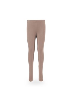 Dziewczęce legginsy basic beżowe ze sklepu 5.10.15 w kategorii Spodnie dziewczęce - zdjęcie 169717728