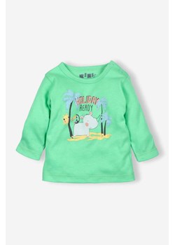 Bluzka niemowlęca z bawełny organicznej dla chłopca ze sklepu 5.10.15 w kategorii Bluzy i swetry - zdjęcie 169717755