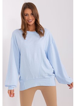 Damska bluza oversize jasny niebieski ze sklepu 5.10.15 w kategorii Bluzy damskie - zdjęcie 169717787