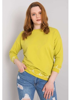 Bluza damska z napisami - zielona ze sklepu 5.10.15 w kategorii Bluzy damskie - zdjęcie 169718259