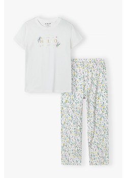 Pidżama dla dziewczynki w kwiaty ze sklepu 5.10.15 w kategorii Piżamy dziecięce - zdjęcie 169718338