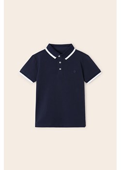 Koszulka polo z krótkim rękawem dla chłopca Mayoral - granatowa ze sklepu 5.10.15 w kategorii T-shirty chłopięce - zdjęcie 169718778