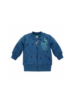 Bluza chłopięca rozpinana z napisem Fantastic granatowa ze sklepu 5.10.15 w kategorii Bluzy chłopięce - zdjęcie 169718869