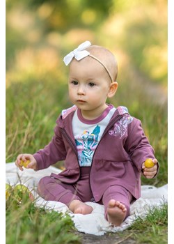 Bluza niemowlęca z bawełny organicznej dla dziewczynki ze sklepu 5.10.15 w kategorii Bluzy i swetry - zdjęcie 169719259
