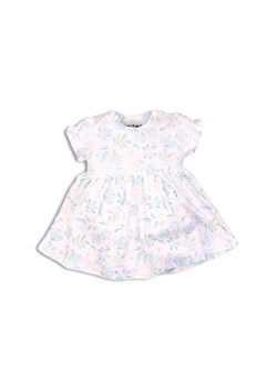 Bawełniana sukienka niemowlęca z motywem roślinnym ze sklepu 5.10.15 w kategorii Sukienki niemowlęce - zdjęcie 169719316