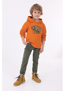 Bluza nierozpinana chłopięca z nadrukiem pomarańczowa - Mayoral ze sklepu 5.10.15 w kategorii Bluzy chłopięce - zdjęcie 169719775