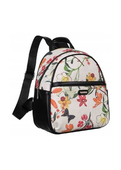 Miejski plecaczek damski z kwiatowym wzorem — David Jones ze sklepu 5.10.15 w kategorii Plecaki - zdjęcie 169719926