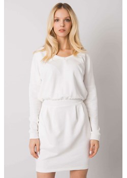 Biała sukienka Kloe RUE PARIS ze sklepu 5.10.15 w kategorii Sukienki - zdjęcie 169719947