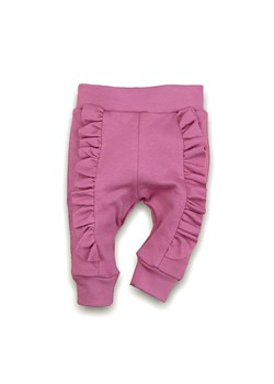 Spodnie niemowlęce z bawełny organicznej dla dziewczynki ze sklepu 5.10.15 w kategorii Spodnie i półśpiochy - zdjęcie 169720008