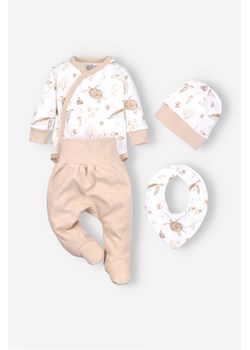 Komplet niemowlęcy : body, półśpiochy, czapka, apaszka ze sklepu 5.10.15 w kategorii Body niemowlęce - zdjęcie 169720166