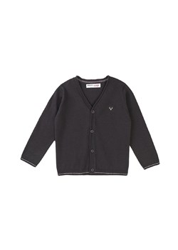 Sweter chłopięcy bawełniany rozpinany - grafit ze sklepu 5.10.15 w kategorii Swetry chłopięce - zdjęcie 169720375