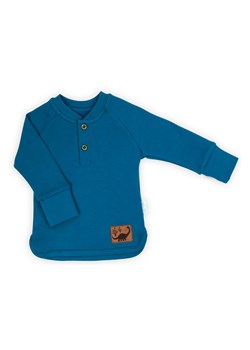 Bawełniana bluzka z długim rękawem niemowlęca- morska ze sklepu 5.10.15 w kategorii Kaftaniki i bluzki - zdjęcie 169720569