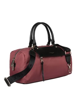 Poręczna, miejska torebka w kształcie bagietki — David Jones różowa ze sklepu 5.10.15 w kategorii Torby podróżne - zdjęcie 169720745