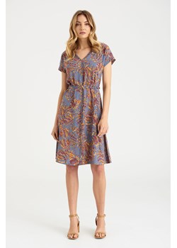 Sukienka z wiskozy we wzorki ze sklepu 5.10.15 w kategorii Sukienki - zdjęcie 169721235