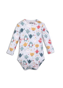 Body niemowlęce z bawełny organicznej z nadrukiem ze sklepu 5.10.15 w kategorii Body niemowlęce - zdjęcie 169721648