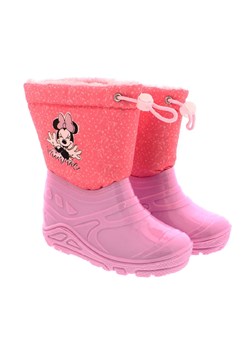 Różowe buty zimowe dla dziewczynki Minnie ze sklepu 5.10.15 w kategorii Kalosze dziecięce - zdjęcie 169721668