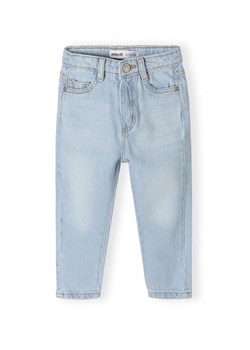Spodnie jeansowe typu mom jeans dziewczęce - niebieskie ze sklepu 5.10.15 w kategorii Spodnie dziewczęce - zdjęcie 169721798
