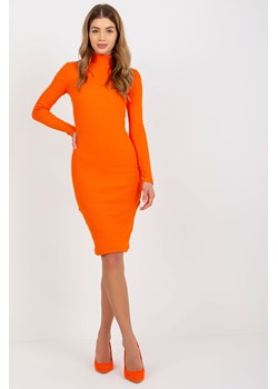 Pomarańczowa prążkowana sukienka
basic Livia RUE PARIS ze sklepu 5.10.15 w kategorii Sukienki - zdjęcie 169721846