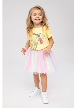 Zółta bluzka bawełniana dla dziewczynki- lemoniada ze sklepu 5.10.15 w kategorii Bluzki dziewczęce - zdjęcie 169721898