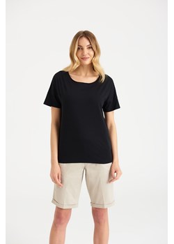 T-shirt damski klasyczny czarny ze sklepu 5.10.15 w kategorii Bluzki damskie - zdjęcie 169722079