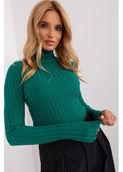 Sweter/golf damski zielony ze sklepu 5.10.15 w kategorii Swetry damskie - zdjęcie 169722657