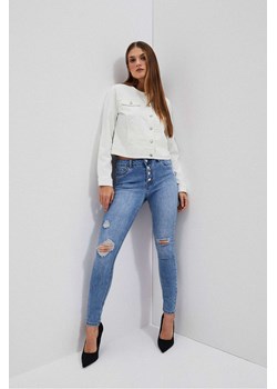 Spodnie damskie jeansowe typu rurki ze sklepu 5.10.15 w kategorii Jeansy damskie - zdjęcie 169722767
