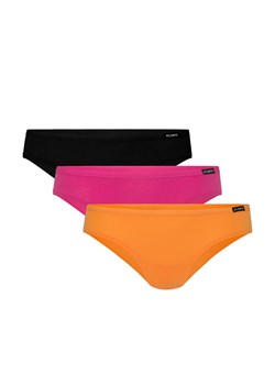Figi damskie bikini Atlantic - różowe, pomarańczowe, czarne 3pak ze sklepu 5.10.15 w kategorii Majtki damskie - zdjęcie 169722798