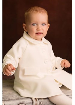Płaszczyk niemowlęcy do chrztu ecru Eliza ze sklepu 5.10.15 w kategorii Ubranka do chrztu - zdjęcie 169722938