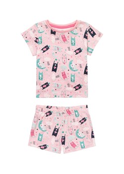 Bawełniana piżama dla dziewczynki z krótkim rękawem ze sklepu 5.10.15 w kategorii Piżamy dziecięce - zdjęcie 169723159