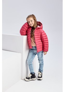 Różowa, lekka pikowana kurtka dla dziewczynki - Limited Edition ze sklepu 5.10.15 w kategorii Kurtki dziewczęce - zdjęcie 169723217