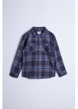 Granatowa koszula w kratę - Limited Edition ze sklepu 5.10.15 w kategorii Koszule chłopięce - zdjęcie 169723366