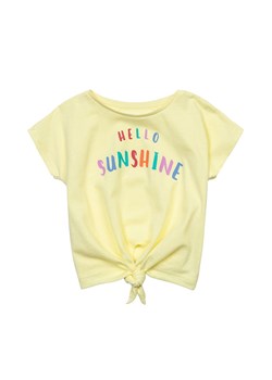Zółta bluzka niemowlęca z bawełny- Hello Sunshine ze sklepu 5.10.15 w kategorii Koszulki niemowlęce - zdjęcie 169723726
