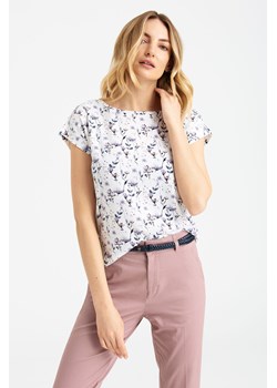 T-shirt damski w kwiaty ze sklepu 5.10.15 w kategorii Bluzki damskie - zdjęcie 169724026
