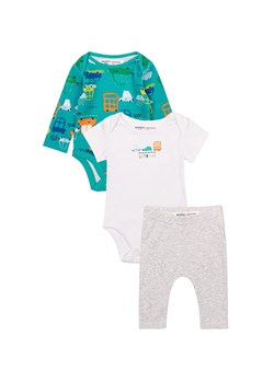 Komplet niemowlęcy bawełniany- body i dresy 3pak ze sklepu 5.10.15 w kategorii Komplety niemowlęce - zdjęcie 169724036