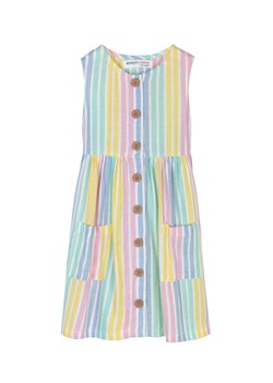 Sukienka dziewczęca w kolorowe paski ze sklepu 5.10.15 w kategorii Sukienki dziewczęce - zdjęcie 169724127