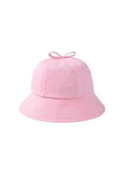 Różowy kapelusz dziewczęcy z kokardką 52/54 ze sklepu 5.10.15 w kategorii Czapki dziecięce - zdjęcie 169724149