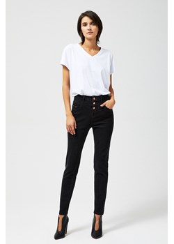 Spodnie jeansowe damskie- czarne ze sklepu 5.10.15 w kategorii Jeansy damskie - zdjęcie 169724376