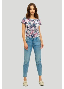 Jeansowe spodnie damskie niebieskie ze sklepu 5.10.15 w kategorii Jeansy damskie - zdjęcie 169724888