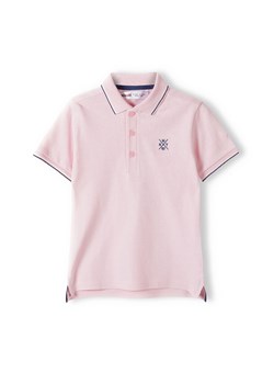 Różowa bluzka polo z krótkim rękawem dla chłopca ze sklepu 5.10.15 w kategorii T-shirty chłopięce - zdjęcie 169724937