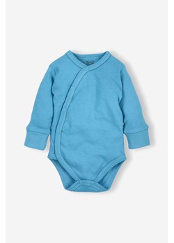 Body niemowlęce z bawelny organicznej - niebieskie ze sklepu 5.10.15 w kategorii Body niemowlęce - zdjęcie 169725157