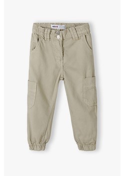 Spodnie typu bojówki dla niemowlaka beżowe ze sklepu 5.10.15 w kategorii Spodnie i półśpiochy - zdjęcie 169725638