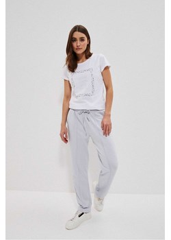 Spodnie damskie dresowe z kieszeniami Moodo ze sklepu 5.10.15 w kategorii Spodnie damskie - zdjęcie 169725716