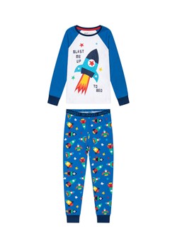 Piżama niemowlęca z długim rękawem w rakiety ze sklepu 5.10.15 w kategorii Piżamy dziecięce - zdjęcie 169725845