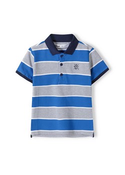 Bluzka polo dla chłopca z krótkim rękawem w paski ze sklepu 5.10.15 w kategorii T-shirty chłopięce - zdjęcie 169725967