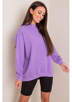 Fioletowa bluza Twist ze sklepu 5.10.15 w kategorii Bluzy damskie - zdjęcie 169726226