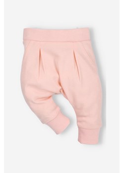 Spodnie niemowlęce z bawełny organicznej dla dziewczynki ze sklepu 5.10.15 w kategorii Spodnie i półśpiochy - zdjęcie 169726516