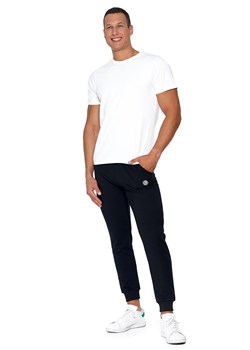 Bawełniane t -shirty męskie z okrągłym dekoltem - 2 pak - biały - czarny ze sklepu 5.10.15 w kategorii T-shirty męskie - zdjęcie 169726608