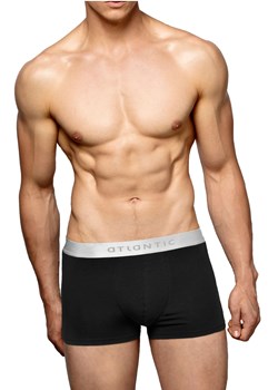 Przylegające do ciała bokserki męskie Atlantic- czarne ze sklepu 5.10.15 w kategorii Majtki męskie - zdjęcie 169726866